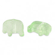 Glaskraal 13mm Olifant - Light green